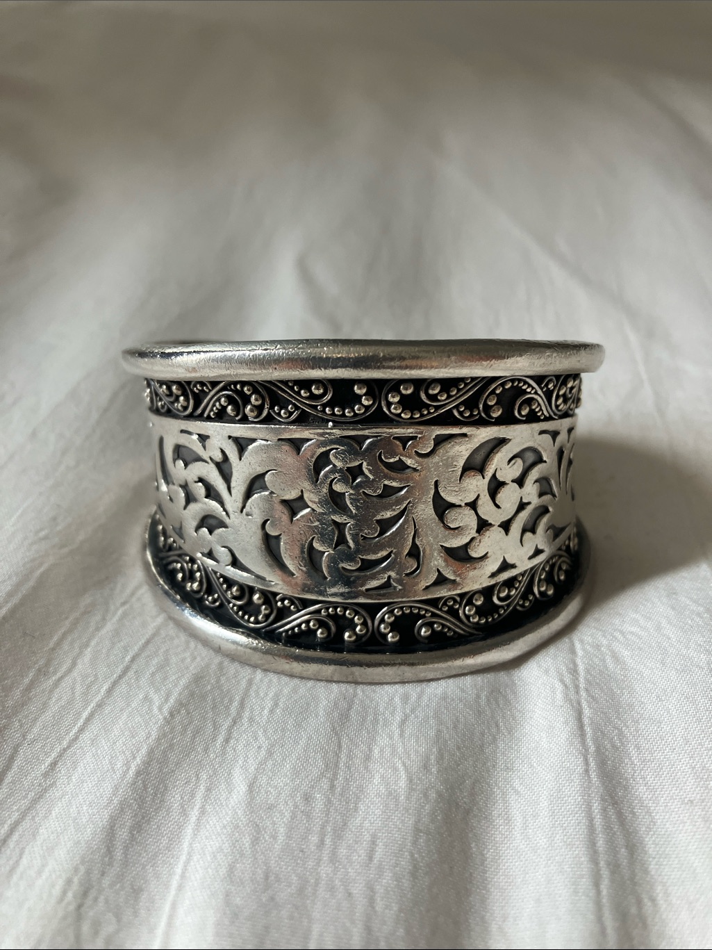 Vintage Lois Hill Silver Cuff